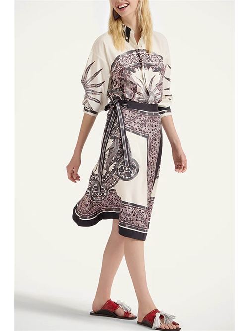 Patterned shirt LA DOUBLEJ. | SHI0092COT015COB01GY02